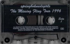 Springbok Nude Girls - The Missing Fling Tour (1996)
